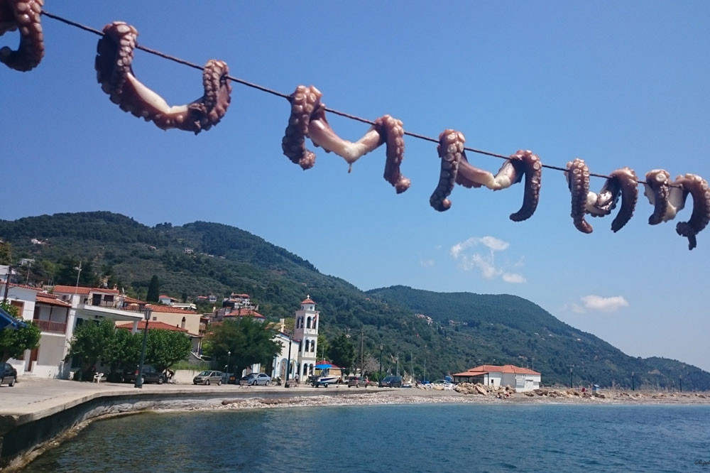 Eating in Skopelos